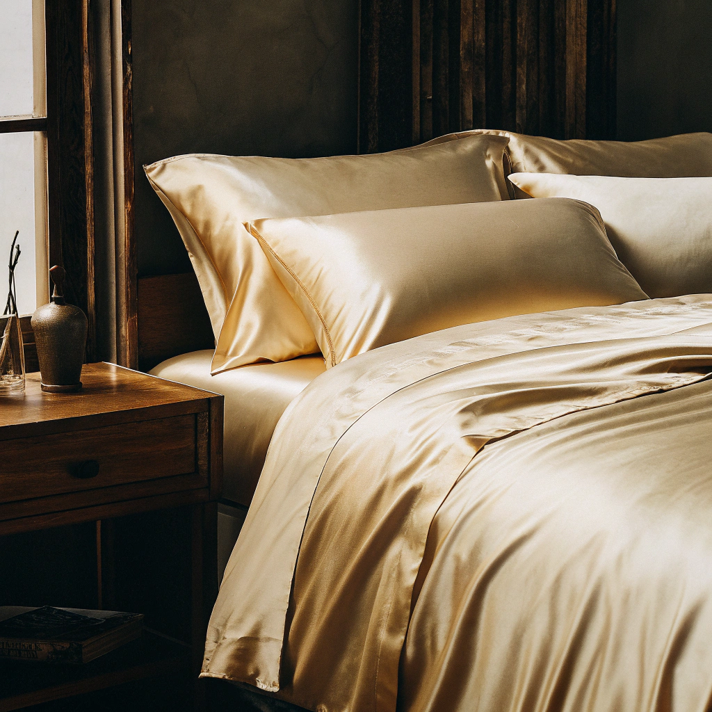 Taies d’oreiller et housses de couette en soie : le secret pour réduire les rides et préserver la peau - L'atelier de la soie
