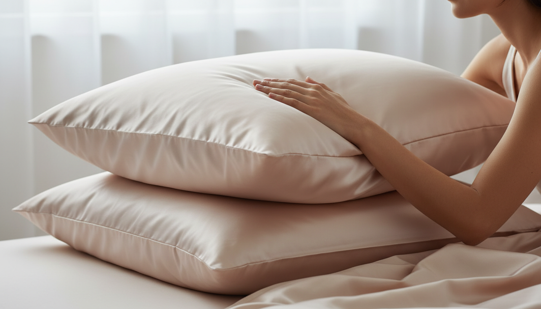 Taies d’oreiller et housses de couette en soie : le secret pour réduire les rides et préserver la peau