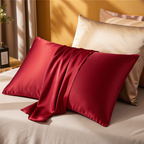 Taie d'oreiller 100% pure soie de mûrier – Cheveux réparés