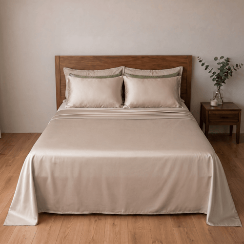 Drap plat 100% soie - L'atelier de la soie