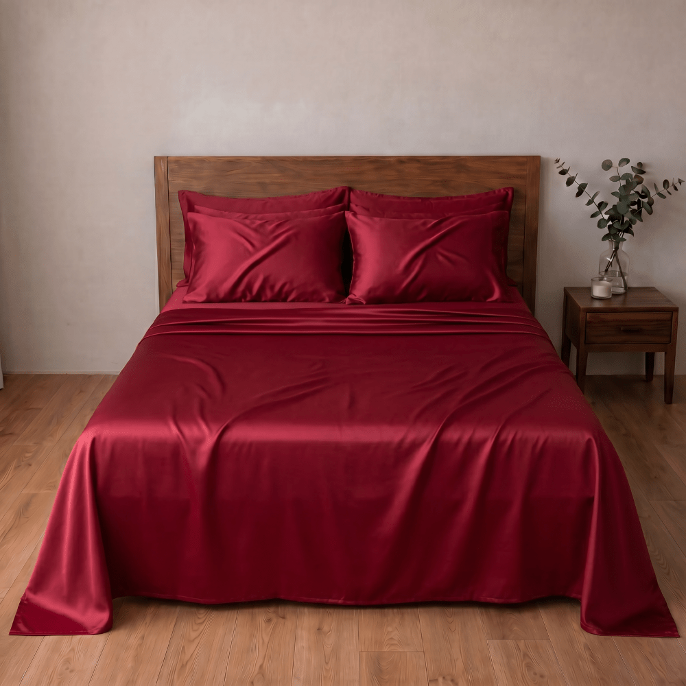 Drap plat 100% soie - L'atelier de la soie