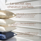 Taie d'oreiller 100% pure soie de mûrier – Cheveux réparés