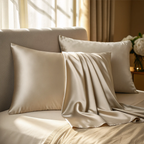 Taie d'oreiller 100% pure soie de mûrier – Cheveux réparés