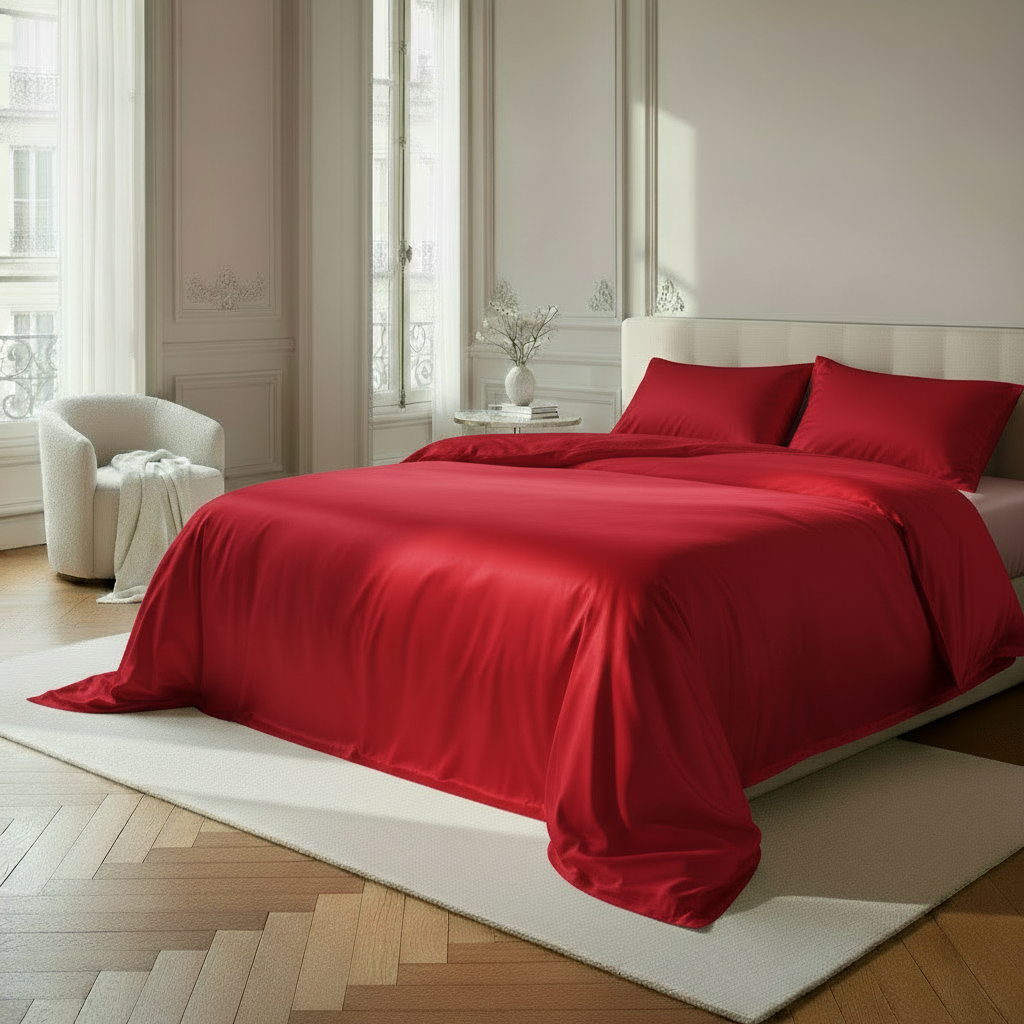 Housse de couette en soie