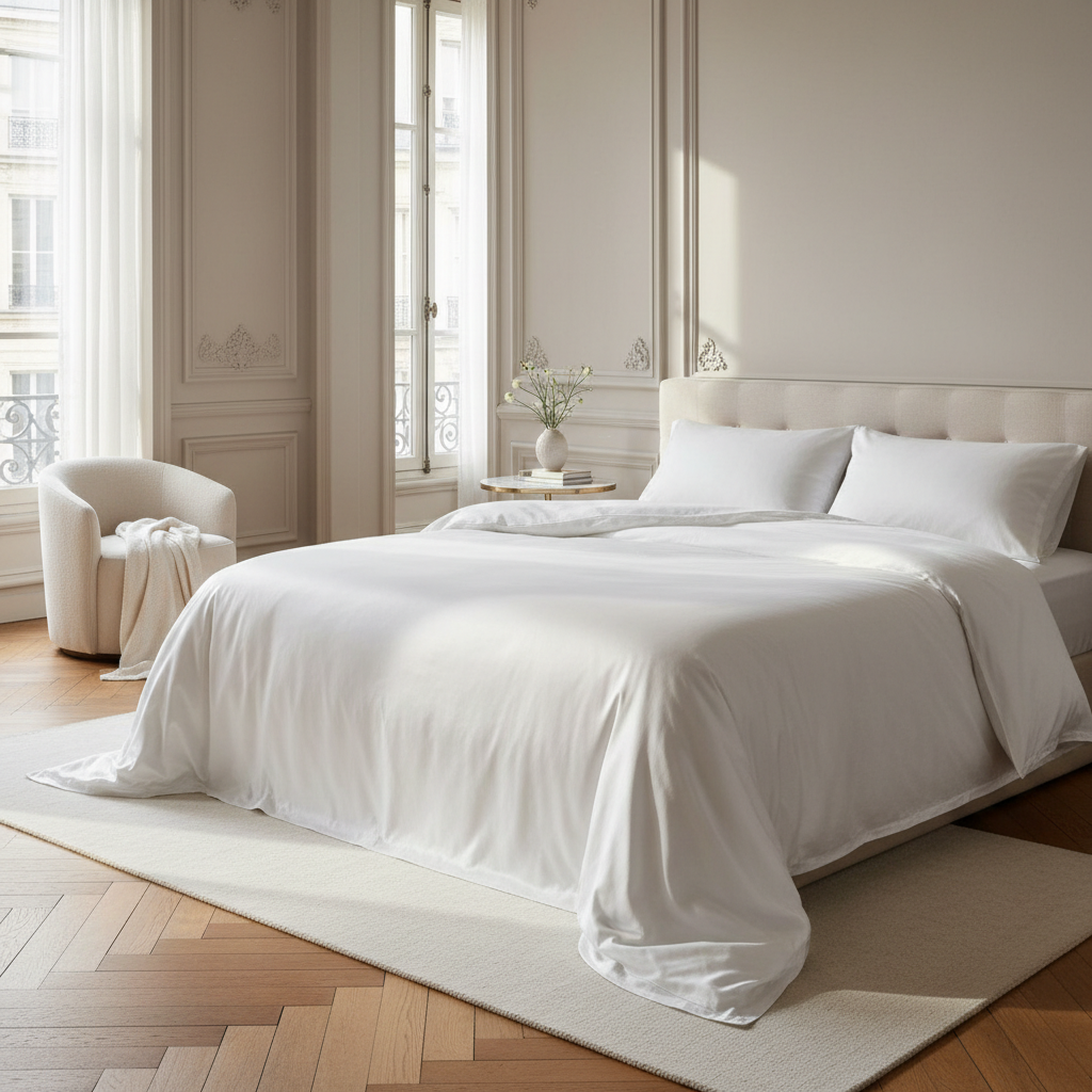 Housse de couette en soie